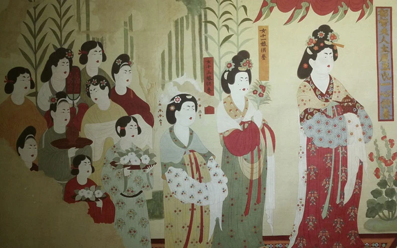 Wearing Flowers - How the Ancients Take All Year’s Scenery as Decoration