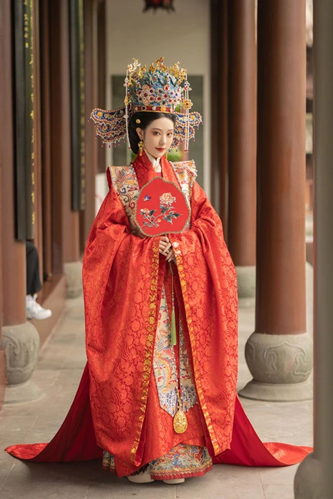 Hanfu Daxiushan - Chinese Traditional Aristocratic Style Dress