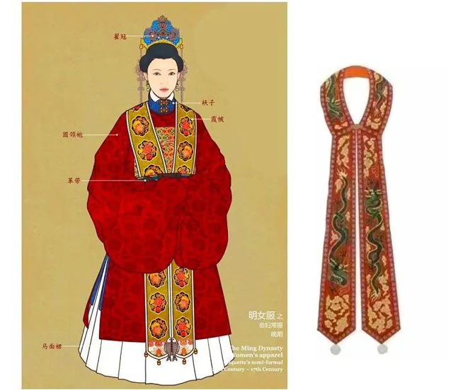 Hanfu Daxiushan - Chinese Traditional Aristocratic Style Dress