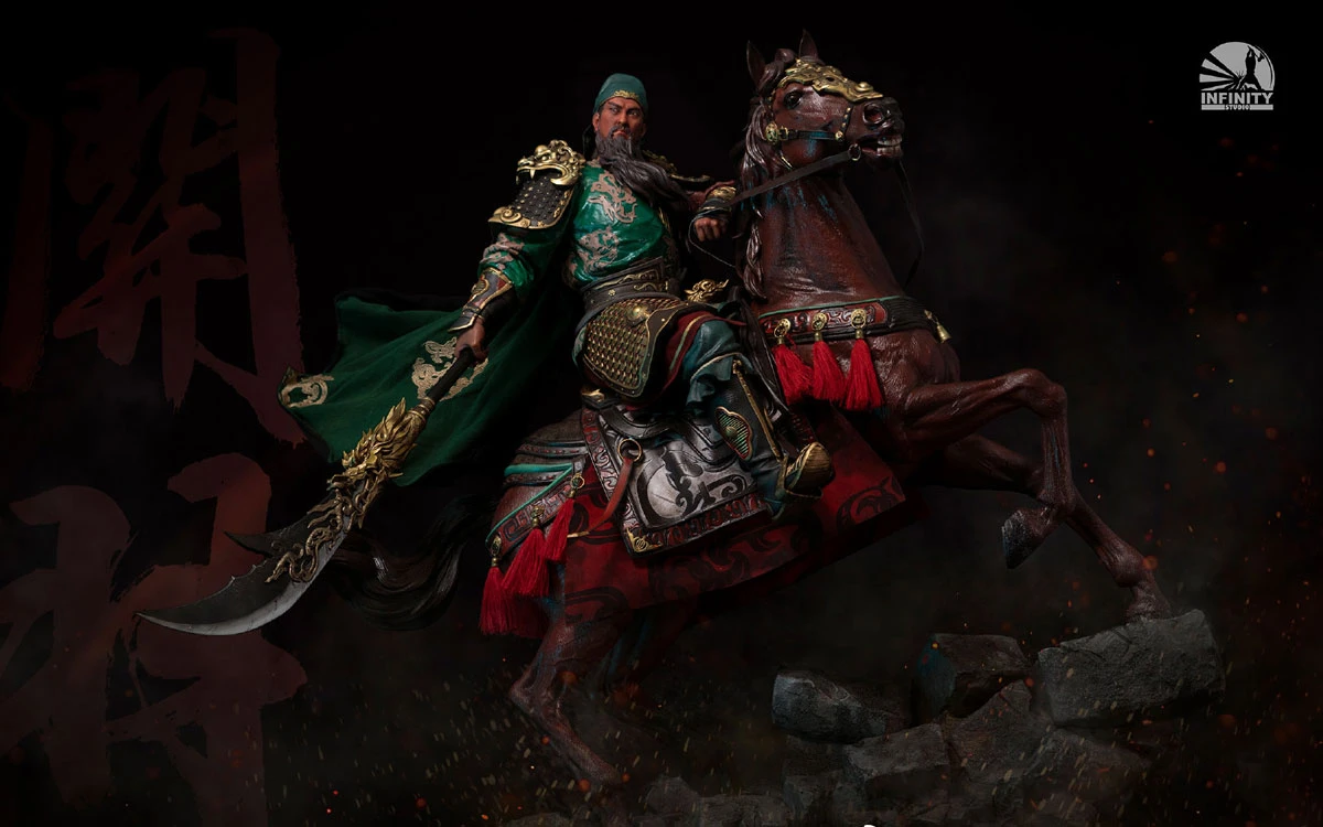 High-end Chinoiserie Statue Pioneer - Infinity Studio