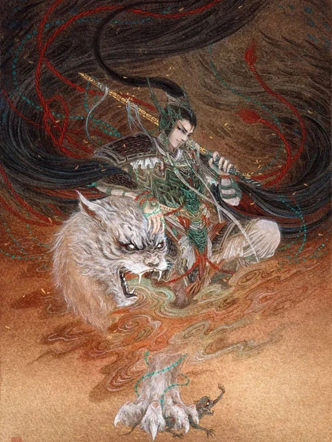 A Visual Feast of Fantastic Creatures: An Painter’s Tribute to a Chinese Classic