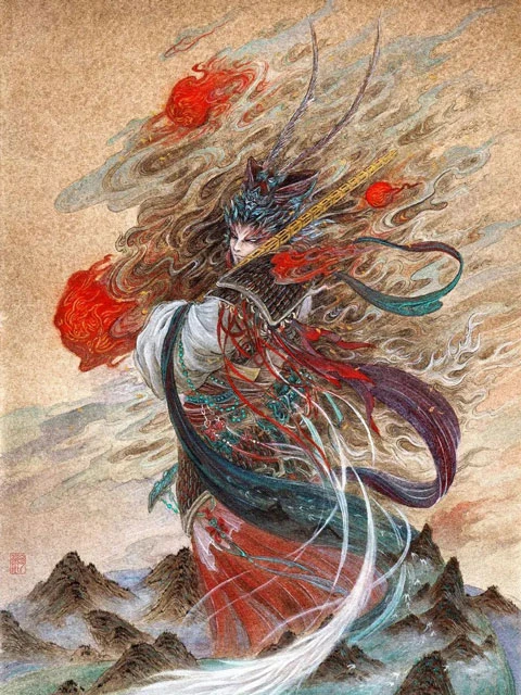 A Visual Feast of Fantastic Creatures: An Painter’s Tribute to a Chinese Classic