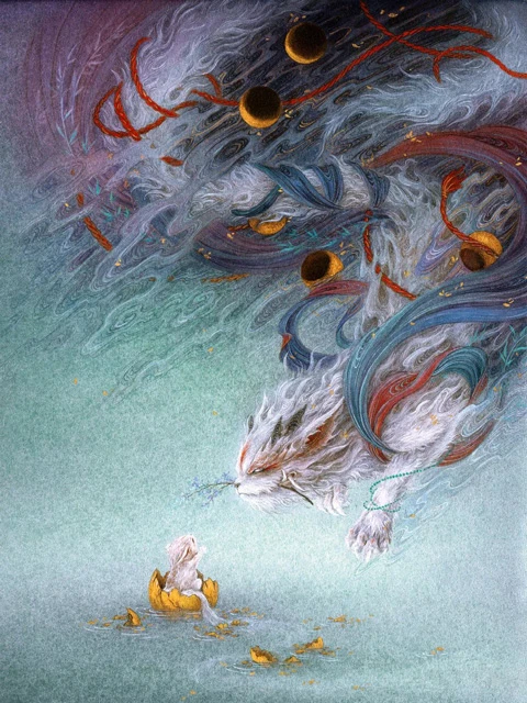 A Visual Feast of Fantastic Creatures: An Painter’s Tribute to a Chinese Classic