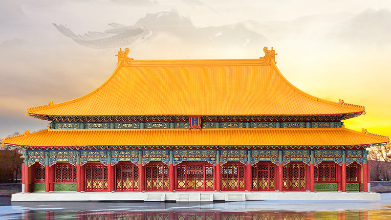 Recreating Chinese Architecture through Ingenious Building Blocks