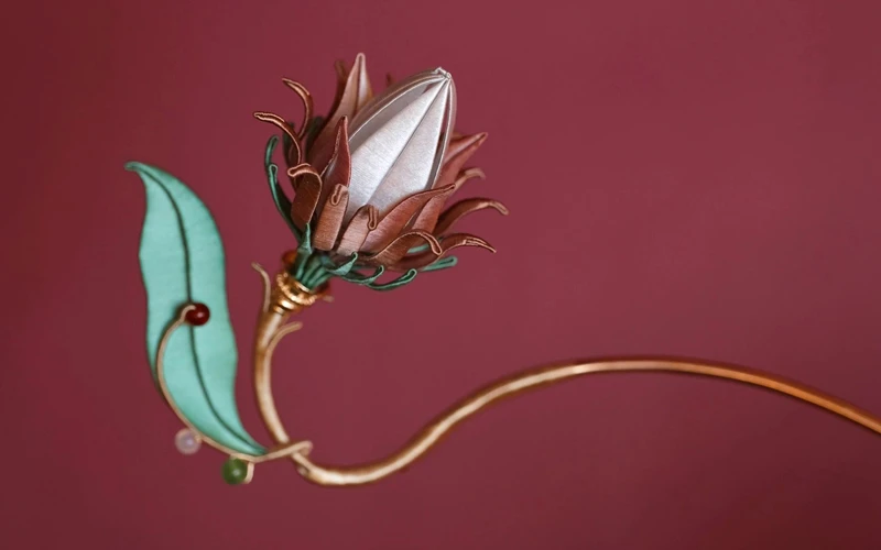 Hanfu Accessory: Wrapped Flower History and Basic DIY Steps