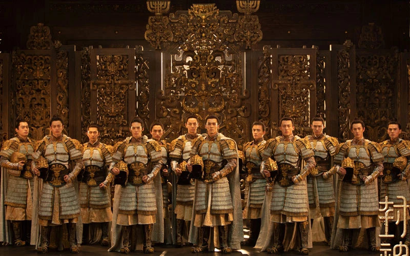 How Creation of the Gods' Scenery and Costumes Were Designed