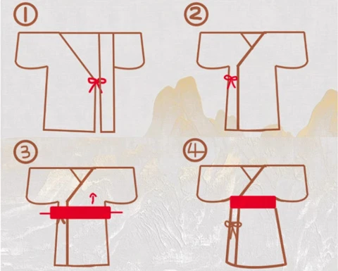 Unveiling the Traditional Hanfu Warring States Robe