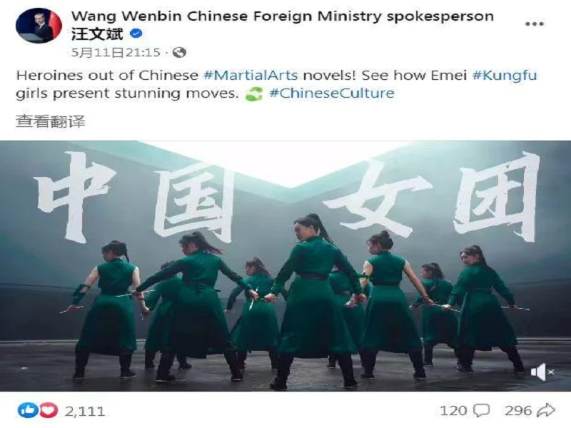Chinese Martial Arts' New Face Ignites Global Stage