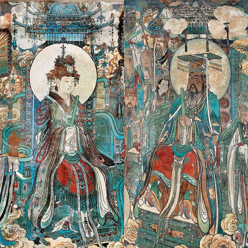 The Three Great Murals of China Come to Beijing