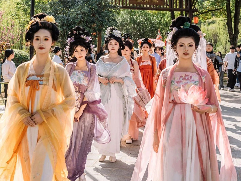 Stunning! When Hanfu Meets Hefei