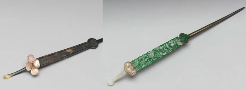 Wearing an Earpick Hairpin on Your Head?
