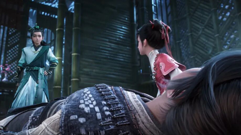 Sword Embodied Struggle in Sword of Coming