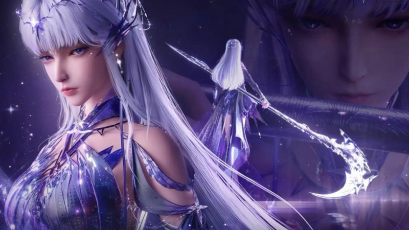 5 Stunning Purple-Haired Female Characters