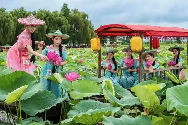 Yueyang Lotus Festival: Hanfu Visitors Get Free Entry