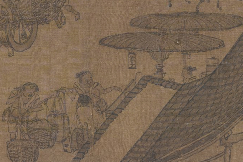 Gauzy Summer Garments and Ancient Domestic Privacy Rules