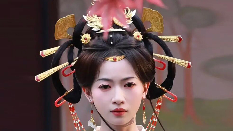 Plectrum Hairpins Shine in Feng Bu Qi