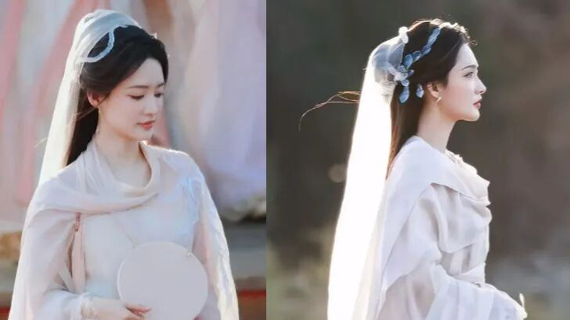 Song Gaitou Behind Li Qin’s Bridal-Style Veil