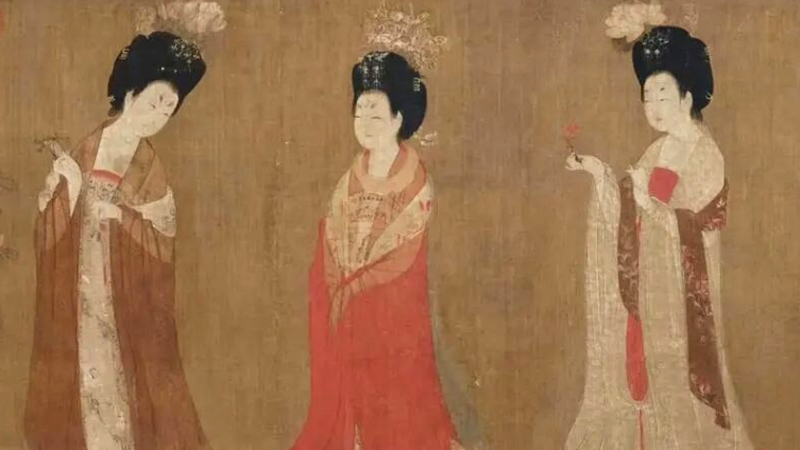 Tang Dynasty Pibo Shown in The First Jasmine