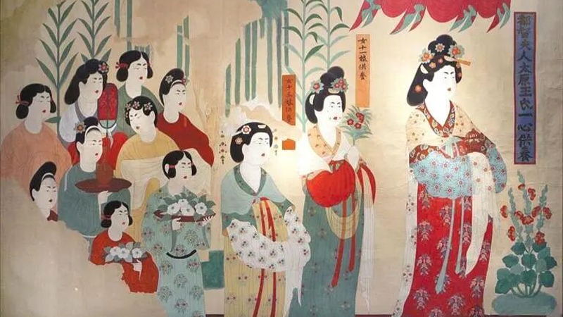 Tang Dynasty Pibo Shown in The First Jasmine