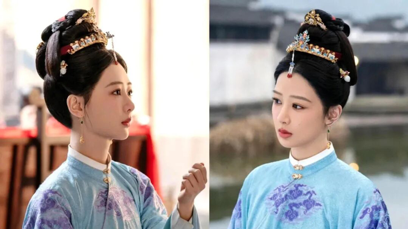 Yang Zi’s Historic Ming Hair Jewelry in Mo