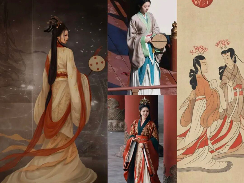 Catfish‑Whisker Hairstyles in Chinese Period Dramas