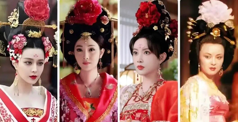 Giant Floral Headdresses and Tang Drama Myths