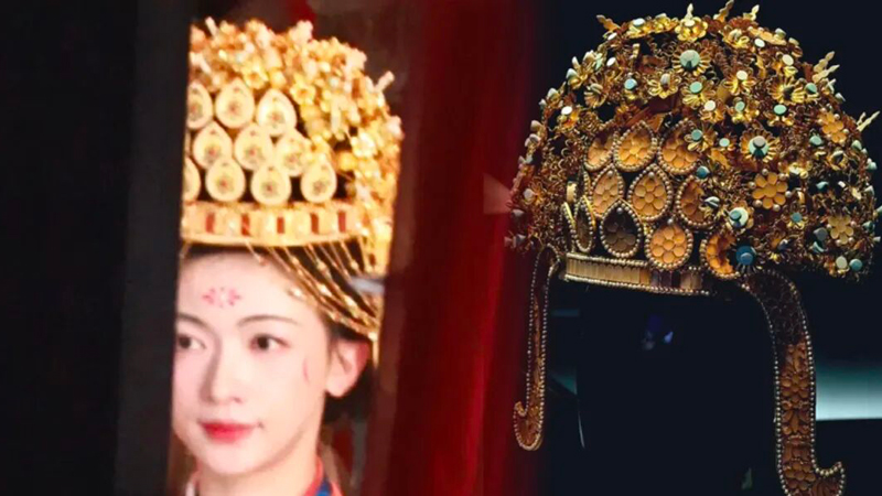 Tassels Ruin the Majesty of a Sui Royal Headdress