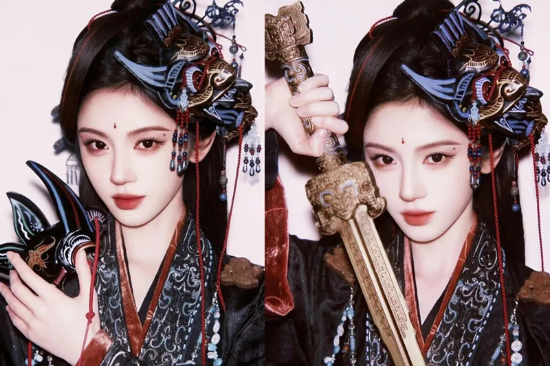 Why Is Ju Jingyi Wearing a Beast-Face Crown in Wanhua Shijie?