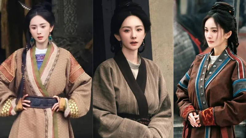 Why Yang Mi Wears Left-Overlap Xianbei Robes