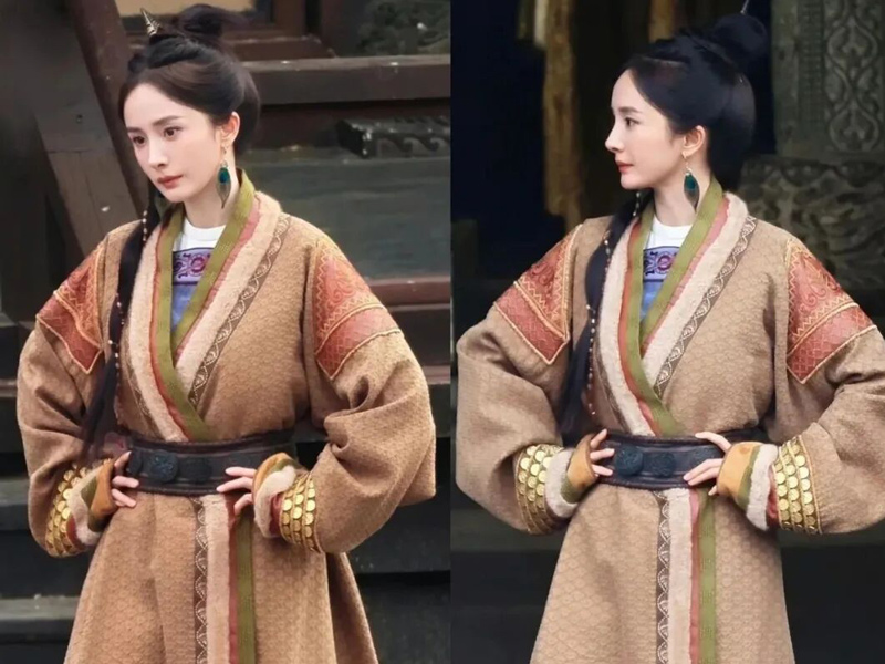Why Yang Mi Wears Left-Overlap Xianbei Robes