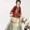 Ming-Dynasty-New-Year-Hanfu-Vintage-Crane-Winter-Horse-Face-Skirt-1 Crane Mate