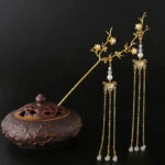 hanfu hairpin wintersweet accessories newhanfu