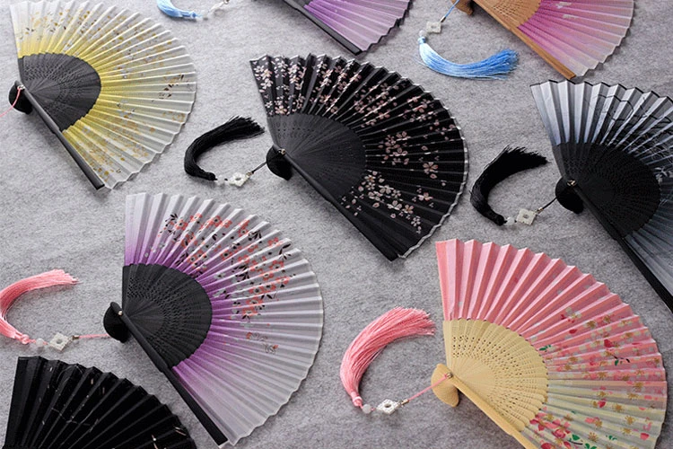 hanfu shop hand fan newhanfu