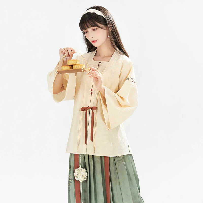 moon-rabbit-yellow-hanfu-01 moon rabbit yellow hanfu dress