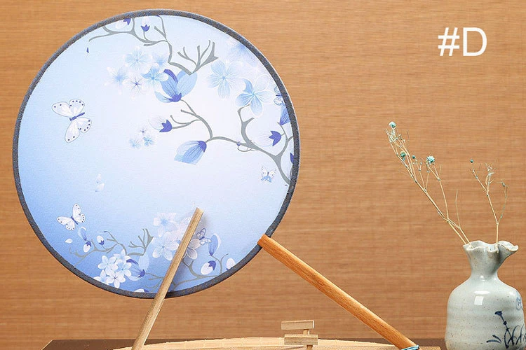 round painting fan