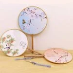 round silk fan newhanfu