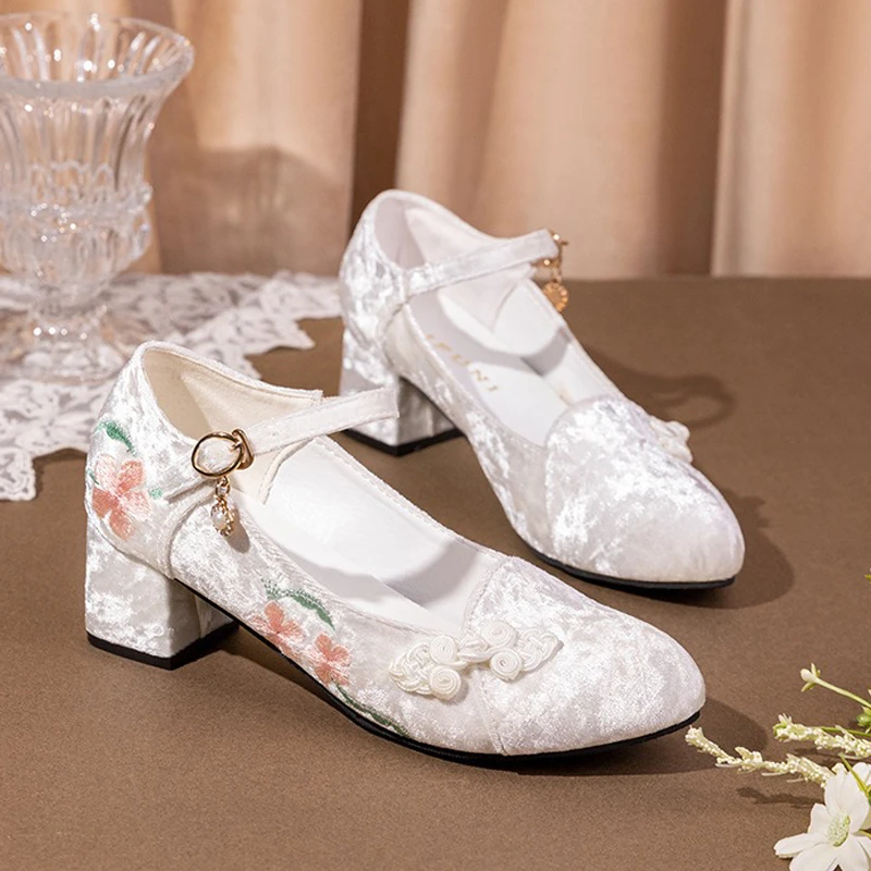 High-Heeled-Pointed-Toe-Cheongsam-Shoes-Vintage-Chinese-Style-Ethnic-Shoes-1 High Heeled Pointed Toe Cheongsam Shoes Vintage Chinese Style Ethnic Shoes