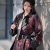 Ladies-Round-Collar-Robe-Dashing-Martial-Arts-Style-Hanfu-3 Ladies Round Collar Robe Dashing Martial Arts Style Hanfu
