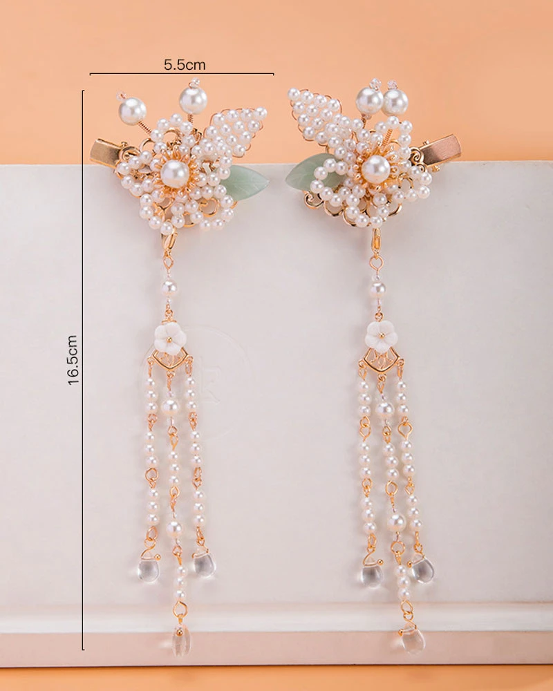 five petals hanfu accessory hairclip