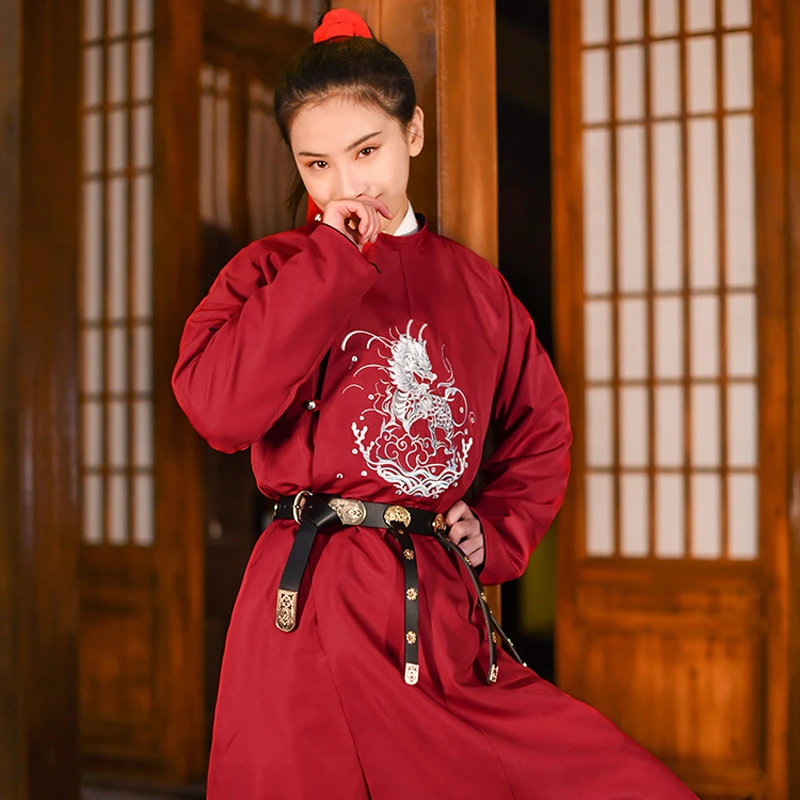 kylin robe hanfu male