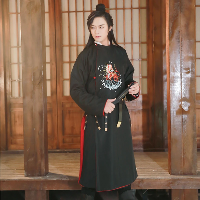 kylin robe hanfu male