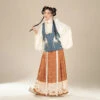 rabbit aoqun winter hanfu coat