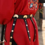spider belt hanfu robe