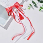 tassel bow hanfu hairband