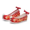 Ancient-Style-Hanfu-Wedding-Embroidered-Shoes-Chinese-Style-Bridal-Shoes-4 Ancient Style Hanfu Wedding Embroidered Shoes Chinese Style Bridal Shoes