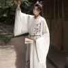 Male-Song-Round-Collar-Robe-Spring-Cross-collar-Long-Shirt-3 Male Song Round Collar Robe Spring Cross-collar Long Shirt