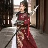 Round-Neck-Robe-Tang-Dynasty-Style-Game-Inspired-Awesome-Hanfu-1 Round Neck Robe Tang Dynasty Style Game Inspired Awesome Hanfu