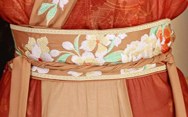Women Qiyao Hanfu Dress Wei Jin Large Sleeve Fairy Costume