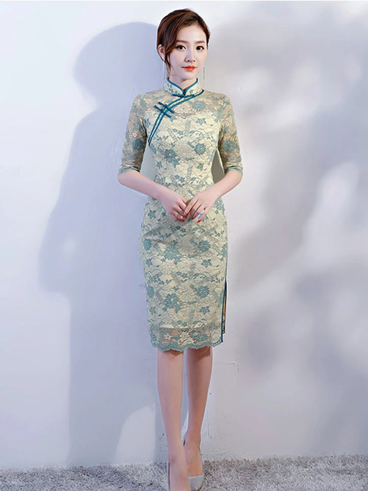 lady cheongsam dress