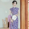 leisure-time-purple-cheongsam-modern-qipao-01 leisure time purple cheongsam modern qipao